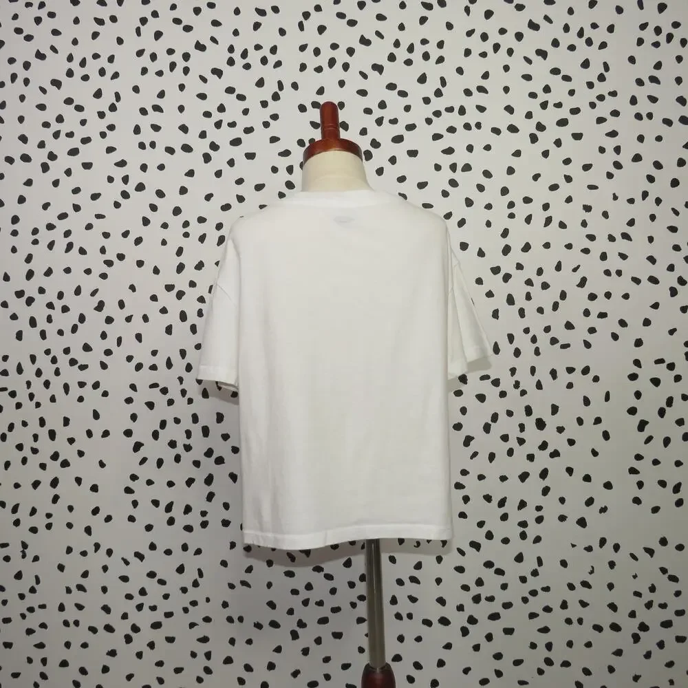 Old Navy The Breakfast Club Girls Retro Graphic Tie Front Shirt - Picture 3 of 6